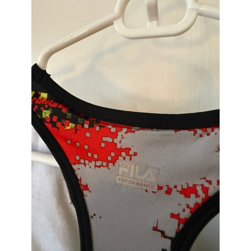 FILA women’s size small abstract multicolor tank top - Picture 9 of 10